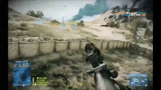 Battlefield 3 - Multiplayer Gameplay - AMD FX6100- Geforce GTX 550 Ti смотреть онлайн
