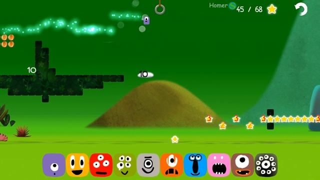 New Run and jump - Level 2 - DragonBox: Numbers - Run. The speed of the rocket. смотреть онлайн