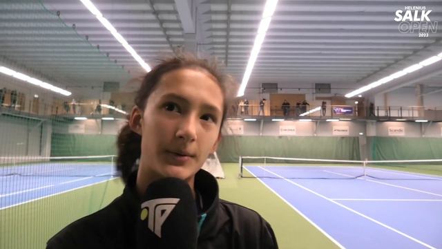 Segerintervju med Lea Nilsson 🏆 - Salk Open 2023 смотреть онлайн