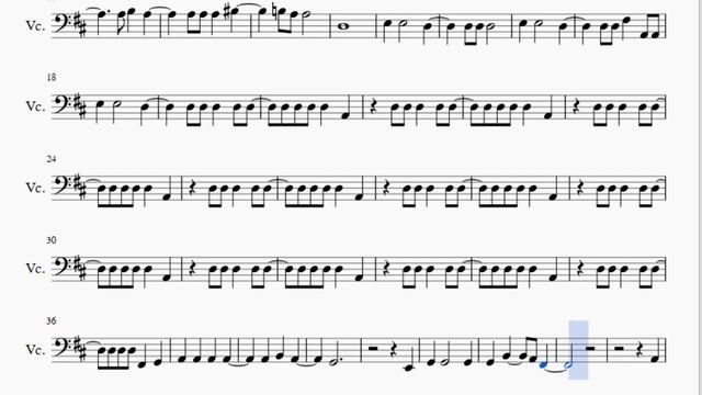 Cello Sheet Music: How to play Circle of Life (Elton John) by Elton John смотреть онлайн