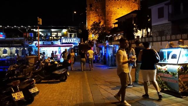 Вечерняя Аланья. Турция 2019. Прогулка по крепости и порту. Polat Alanya все о жизни в Турции. смотреть онлайн
