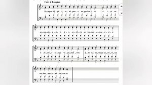 Глас 8. Тропарь и кондак воскресные. Киевский распев. 1 сопрано.