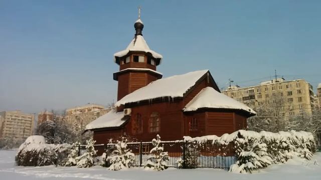 Храм-часовня в честь иконы Божией Матери "Утоли моя печали" в Медведкове.(1997). смотреть онлайн