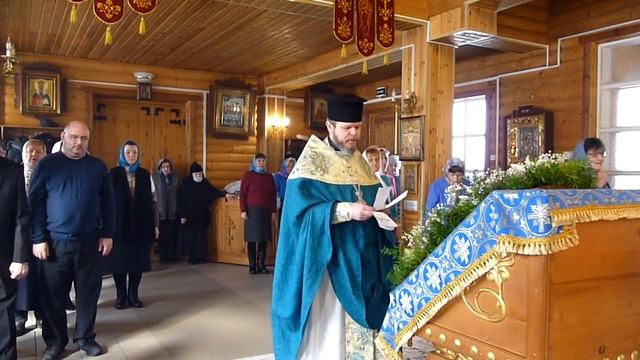 Молебен в день Благовещения Пресвятой Богородицы 7 апреля