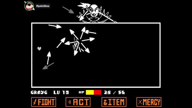 Undertale, but I change GRAVITY смотреть онлайн