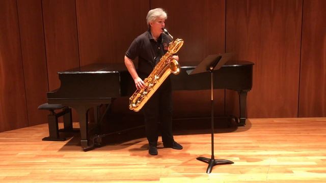 Baritone Sax Concert Band Etudes - GMEA 2023 - 2024 All State Band смотреть онлайн
