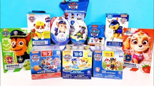 ЩЕНЯЧИЙ ПАТРУЛЬ Mix! СЮРПРИЗЫ игрушки мультик PAW PATROL 2021 Sweet Box, Kinder Surprise unboxing