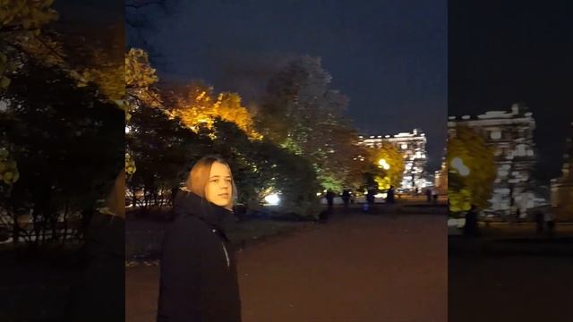 Осенние каникулы в Санкт-Петербурге. Обзор основных мест . Дворы, мосты, крыши... смотреть онлайн