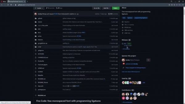 Включение лигатур для #vscode (VisualStudioCode) #ligature настройка vs code