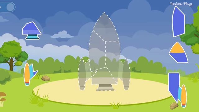 BEBI FAMILY Rocket game, Color matching game, Puzzle game for kids, Baby Games for 1+ Toddlers смотреть онлайн