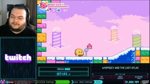 Whipseey and the Lost Atlas. Официальный Русский Рестрим AGDQ2021 смотреть онлайн