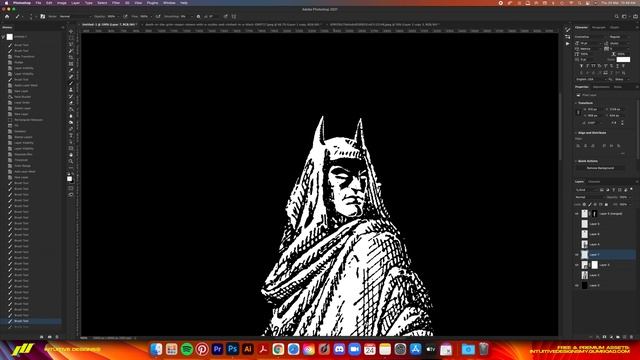 I Turned The Batman (2022) Into A Clothing Brand | Photoshop Design Process смотреть онлайн