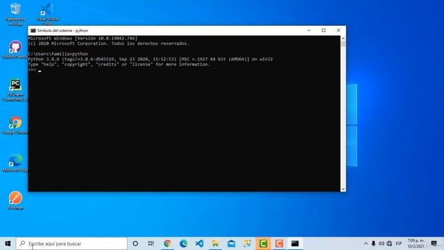 3 Uso del cmd de windows para probar Python смотреть онлайн