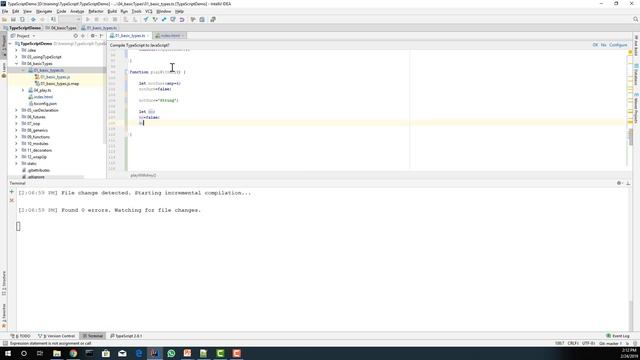 TypeScript Any Type смотреть онлайн