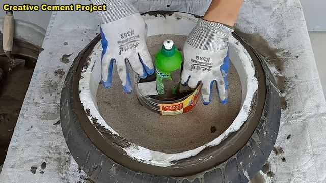 Creative idea _ Chicken feeding tools are made from broken motorcycle tires and plastic bottle cove смотреть онлайн