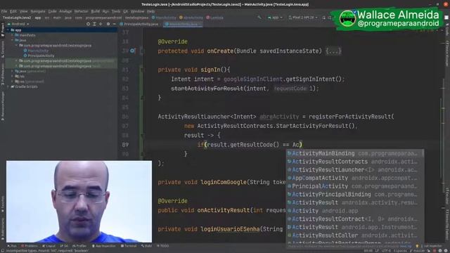 Android Studio | Esse método substituiu o StartActivityForResult no Android смотреть онлайн
