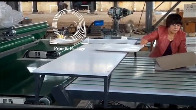 Оборудование для каширования картона, гофрокартона с ручной подачей TMA