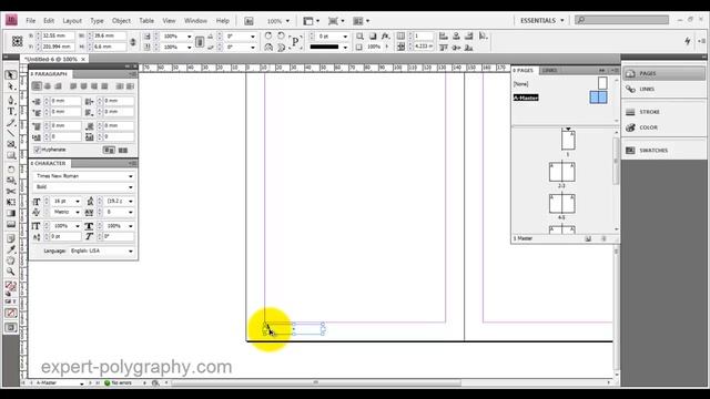 Нумерация страниц в InDesign смотреть онлайн
