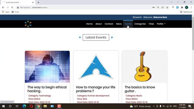 Advanced Event Management System using Php/Laravel - Part1 смотреть онлайн