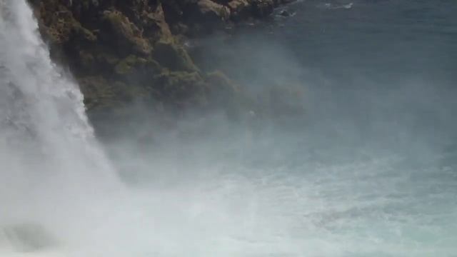 Турция. Анталия. Водопад Нижний Дюден (Antalya, Düden Şelalesi) смотреть онлайн