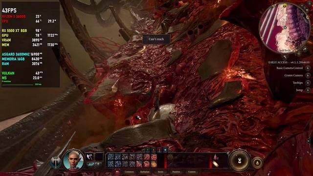BALDUR'S GATE 3 / RYZEN 5 5600G / RX 5500 XT 8GB / TESTING IN 1080P HIGH ! смотреть онлайн