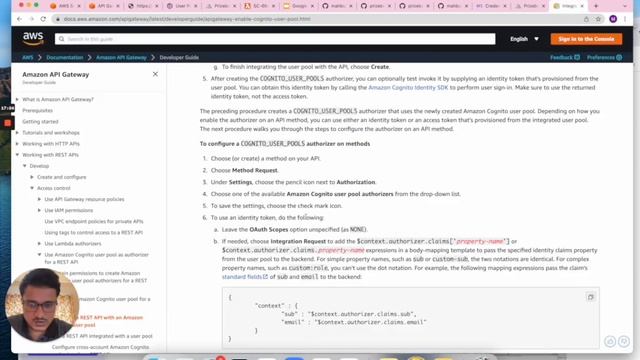 Google Social Sign On with AWS Cognito User Pool смотреть онлайн