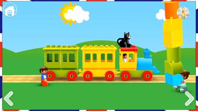 ? LEGO DUPLO number train game ? смотреть онлайн