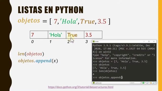 Listas en Python Tutorial desde Cero ? [Métodos] # 017 смотреть онлайн
