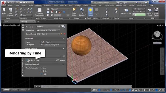 AutoCAD Rendering By Level Better Than by Time смотреть онлайн
