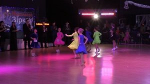 Спортивно бальные танцы Дети Соло.Турнир по спортивно-бальным танцам Миколаєва зірка.