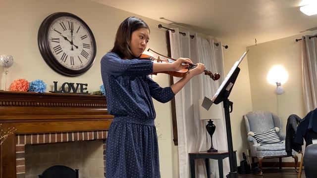 Yana Kim Performs Mazurka By Mlynarski