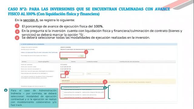 DGPMI: Registro del cierre de las inversiones - Formato nº 09 смотреть онлайн