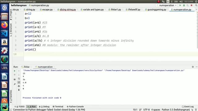 #5 python tutorial for beginners |Numeric Operator in Python смотреть онлайн