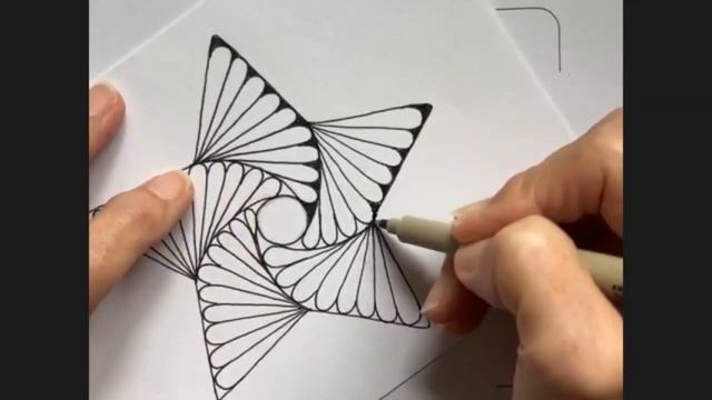 Zentangle Star with Boofont смотреть онлайн