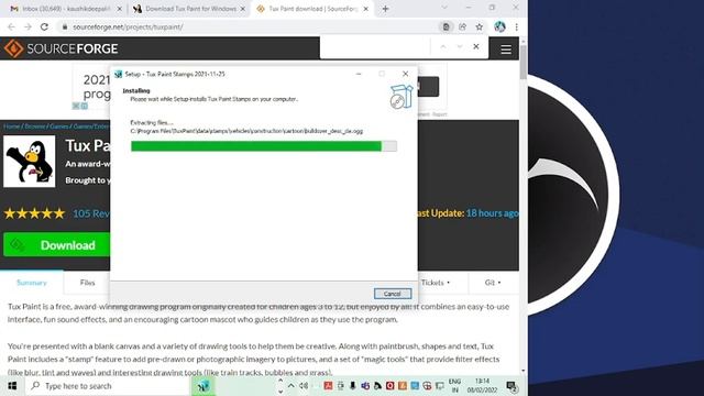 TUX PAINT STAMPS смотреть онлайн