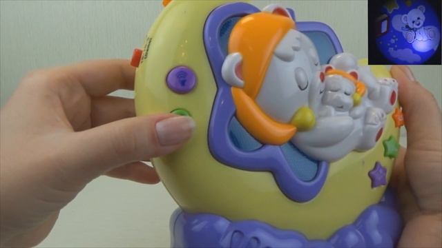 Детский ночник проектор. Игрушка для малыша Children's night light projector смотреть онлайн