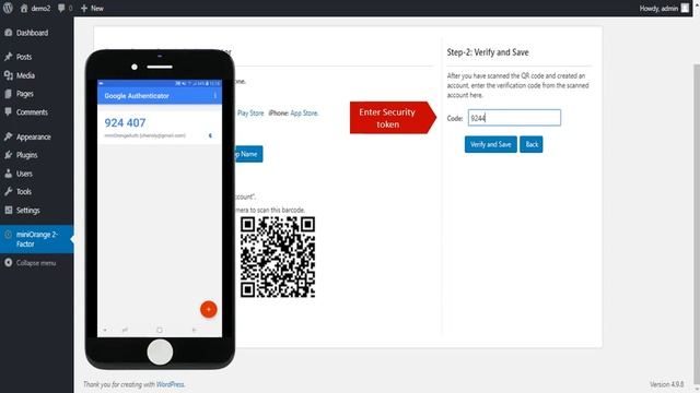 Enable Two Factor Authentication for WordPress Users смотреть онлайн
