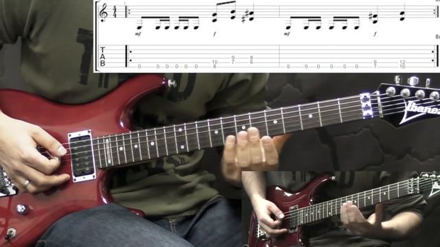 Slayer - Raining Blood - Metal Guitar Lesson (with TABS) смотреть онлайн