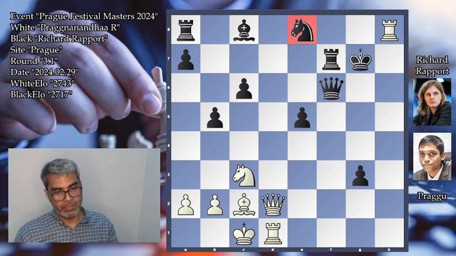 Game Blundered || Pragg Vs Rapport || Prague Festival Masters 2024