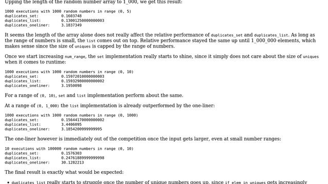 Code Review: Marking duplicate entries in a numpy array as True (3 Solutions!!) смотреть онлайн