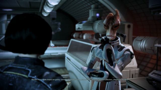 Mass Effect 3: Mordin, beach, ocean and seashells смотреть онлайн