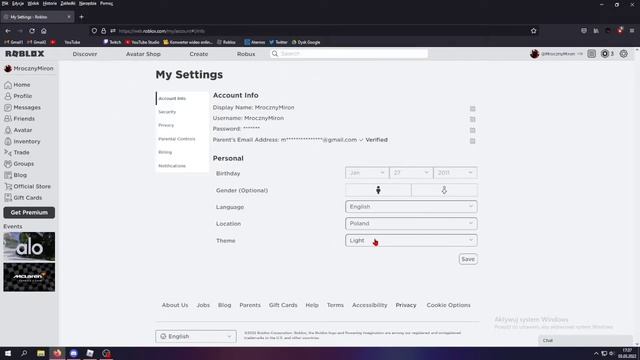 How to enable black theme in Roblox смотреть онлайн