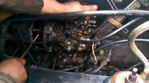 Установка зажигания на автомобиле MAN 8.224