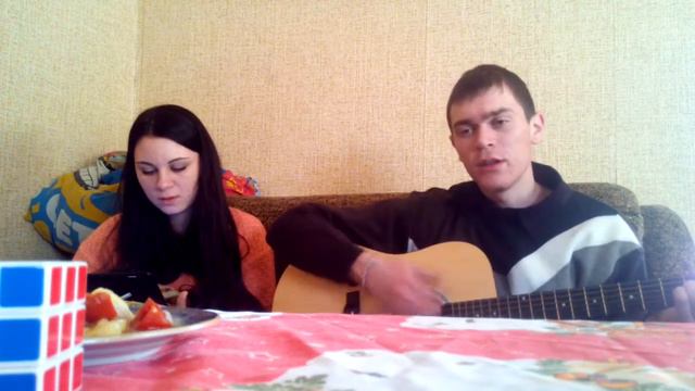 Игорь классно на гитаре играет и поёт)"Здравствуй мама" смотреть онлайн