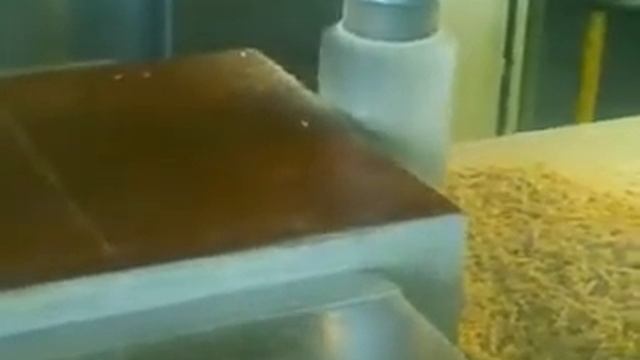 Обработка заготовки из гетинакса концевой фрезой. смотреть онлайн