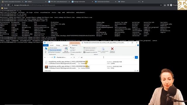 S4V24-3 - La restauration de Dolibarr sur Infomaniak créé dans un sous domaine de l'hébergement web смотреть онлайн