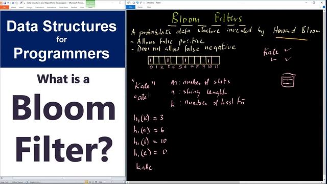Data Structures Review for Programmers What is a Bloom Filter How does it work смотреть онлайн
