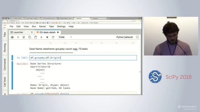 Parallelizing Scientific Python with Dask | SciPy 2018 Tutorial | James Crist, Martin Durant смотреть онлайн