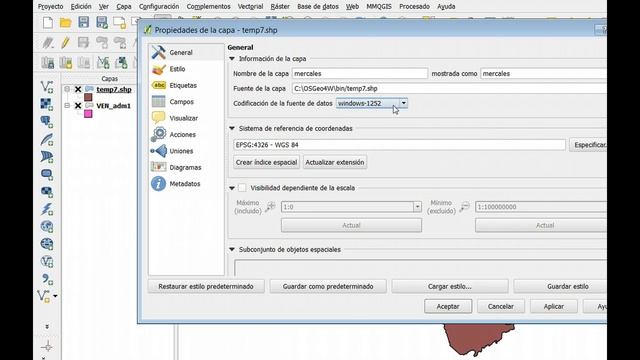 Qgis. Importar datos смотреть онлайн