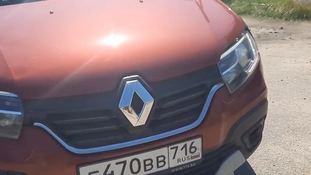 новый Renault Sandero Stepway после переворота